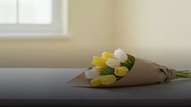 Букет тюльпанов жёлто-белые: как собрать и кому подарить