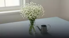 Как продлить жизнь букету из гипсофилы: уход по дням