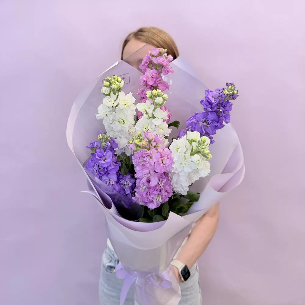 Bouquet of 7 matthiola mix